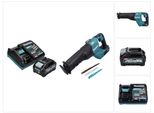 Makita Jr 001 GM1 Seghetto Diritto A Batteria 40 V Max. Brushless Xgt + 1X Batteria 4,0 Ah + Caricabatterie - Senza Valigetta