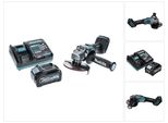 Makita Ga 005 GM1 Smerigliatrice Angolare A Batteria 40 V Max. 125 Mm Brushless Xgt + 1X Batteria Ricaricabile 4,0 Ah + Caricabatterie