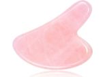 Pietra Gua Sha Strumento Per Massaggio Guasha Scraping Terapia Con Cristalli Di Quarzo Rosa Pietre Per Massaggio Viso Anti-Età Antirughe