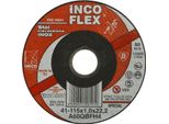Disco Da Taglio Incoflex Per Acciaio + Acciaio Inox (Inox) 115 X 1,0 X 22,2 Mm