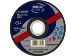 Disco Da Taglio Per Metalli Incoflex 125 X 1,0 X 22,2 Mm