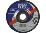 Disco Metallico Incoflex 125 X 3,2 Mm Curvo
