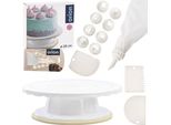 Set Di Decorazione Per Torte Orion Set Di Decorazione Per Torte E Cupcake 15 Pezzi.