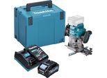 Makita Rp 001 GM101 Fresatrice A Batteria 40 V Max. 12 Mm Senza Spazzole + 1X Batteria 4,0 Ah + Caricabatterie + Makpac