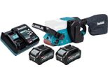 Makita Bs 001 GM201 Levigatrice A Nastro A Batteria 40 V Max. 76 X 533 Mm Brushless + 2X Batteria Ricaricabile 4,0 Ah + Caricabatterie
