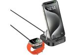 Caricabatterie Wireless Hoco 3In1 3A 5W Compatibile Con Apple Watch CQ16A Nero