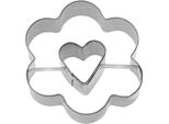 Westmark 36732291 Rosone Con Cuore Tagliabiscotti | Lavabile In Lavastoviglie | 6,5 Cm