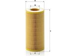 MANN-FILTER Filtro Olio Hu 721/2 X