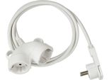 Brennenstuhl 1161820220 Prolunga Di Alimentazione 10 M 2 Prese Ac Bianco