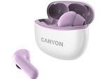 Canyon TWS-5 - Senza Fili - Chiamata/Musica/Sport/Ogni Giorno - 20 - 20000 Hz - 36 G - Cuffie - Viola