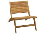 Vidaxl Sedia Da Giardino In Legno Massiccio Teak