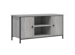 Mobile Tv Grigio Sonoma 100X40X50 Cm Materiale A Base Di Legno