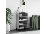 Vidaxl Credenza Grigio Cemento 57X35X90 Cm Materiale A Base Di Legno