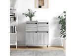 Vidaxl Credenza Grigio Sonoma 60X35X70 Cm Materiale A Base Di Legno