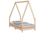Vidaxl Letto Per Bambini 70X140 Cm In Legno Di Pino Massiccio