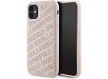 Karl Lagerfeld Klhcn61Pqkpmp Custodia Rigida Per Iphone 11 / Xr 6.1 RóżOwy/Rosa Trapuntata Modello K