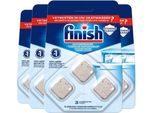Finish Detergente Per Lavatrice - Durante Il Lavaggio - 12 Compresse - 4X 3 Pezzi - Confezione Risparmio