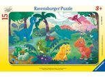 Ravensburger Simpatici Dinosauri Puzzle 15 Pezzi