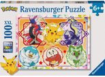 Ravensburger Puzzle Pokemon Xxl 100 ElementóW - Oficjalny Produkt Oryginalny