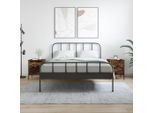 Comodini 2 Pz. Rovere Fumé 40X42X50 Cm Materiale A Base Di Legno