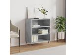 Vidaxl Credenza Grigio Cemento 57X35X70 Cm Materiale A Base Di Legno