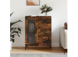 Vidaxl Credenza In Rovere Fumé 69,5X34X90 Cm Materiale A Base Di Legno
