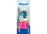 Pelikan 821612 Pelikan Combino Schreiblern- Bleistift-Set B Pink Mit Tiermotiv, 1 Set