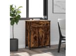 Vidaxl Credenza Rovere Affumicato 70X30X80 Cm Materiale A Base Di Legno