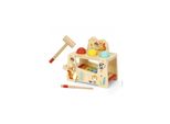 Tooky Toy Kinder Musikspielzeug 2 in 1 Xylophon Hammerspiel TF827 Holz 7-tlg. bunt