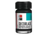 Marabu 1130 39 073 Decorlack Acryl Acryl Schwarz 073 15 Ml