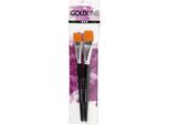 Creativ Company Gold Line Pinsel Flach, 2St.