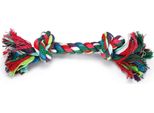 Corda Da Gioco Beeztees - Giocattolo Per Cani - 2 Nodi - Colorato - Circa 50 G - 20X4X4
