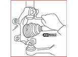 Ks Tools Divaricatore Di Flange Per Il Montaggio Dei Puntoni Delle Sospensioni - 150.9407