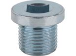 Tappo Di Scarico Olio, Interno Quadro 8 Mm, M18X1,5X16 Mm, Confezione Da 25 Pz