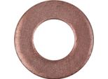Ks Tools Anello Di Tenuta In Rame Ø Esterno 21 Mm Ø Interno 17 Mm Confezione Da 10 Pezzi - 430.1534