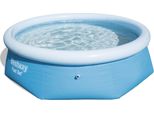 Bestway Fast Set Piscina Gonfiabile Rotonda 244X66 Cm 57265