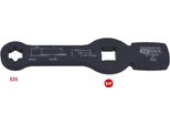 Ks Tools 3/4" Chiave Torx Ad Impatto Con 2 Superfici Di Battuta E24 517.0914 - 1 Pezzo(I) - Acciaio Al Cromo-Vanadio - 22 Cm - 550 G"