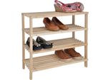 Hi 90045 Scaffale Per Scarpe Con 4 Ripiani 54X26X52Cm