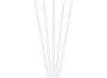 Set Di Cannucce Di Carta 20 Pezzi Bianche 19,5 Cm - Taglia Unica