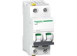 Schneider Electric Ic60N Interruttore Automatico Tipo C, Bipolare 63A 440V, Potere Di Interruzione 6 Ka Acti 9