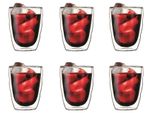 Bodum Bicchieri Termici Per Latte Macchiato 6 Pezzi Set Doppia Parete 350 Ml