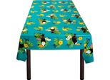 Tovaglia Tucano Decorazione Festa Turchese 130X180 Cm - Taglia Unica