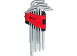 Set Di 10 Chiavi Torx Con Foro Ks Tools - 151.4820