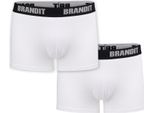 Brandit - Boxer 2 Pezzi Bianchi - 3XL