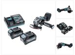 Makita Ga 005 GM2 Smerigliatrice Angolare A Batteria 40 V Max. 125 Mm Brushless Xgt + 2X Batteria Ricaricabile 4,0 Ah + Caricabatterie