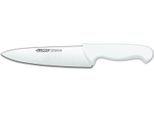 Coltello Da Chef Arcos Colore - Prof 292124 Acciaio Inox Nitrum E Mango Lama Ergonomica In Polipropilene Bianco E Lama Da 20 Cm, Vetrina