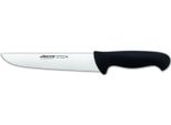 Coltello Da Macellaio Arcos Colore - Prof 291725 Acciaio Inossidabile Nitrum E Mango Polipropilene Ergonomico Nero E Lama Da 21 Cm, Vetrina