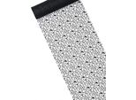 Runner Da Tavola Halloween Ragnatele Bianco-Nero 5M - Taglia Unica