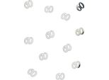 Coriandoli Per La Decorazione Della Tavola Di Compleanno Numero 60 Argento 10G - Taglia Unica