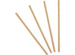 Cannucce Di Cartone 20 Pezzi Beige 19,5 Cm - Taglia Unica